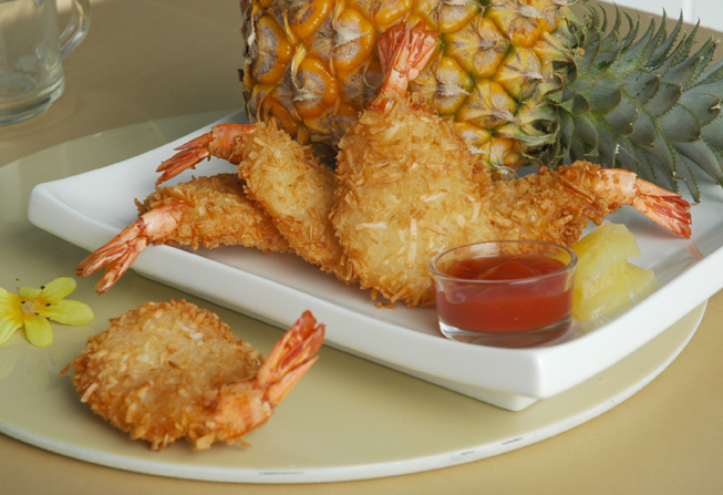 Breaded Coconut Butterfly Shrimp